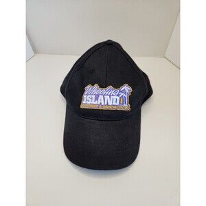 Wheeling Island Racetrack Gaming Center Hat Cap Snap Back Black OSFA Adjustable